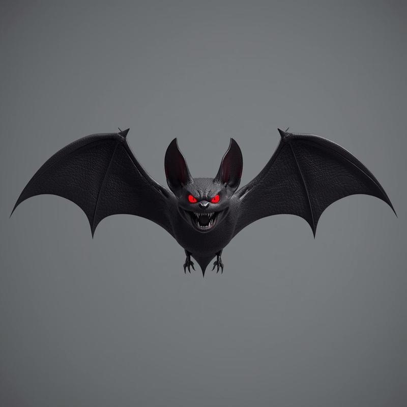 Halloween Vampire Bat – 3D Printable Model