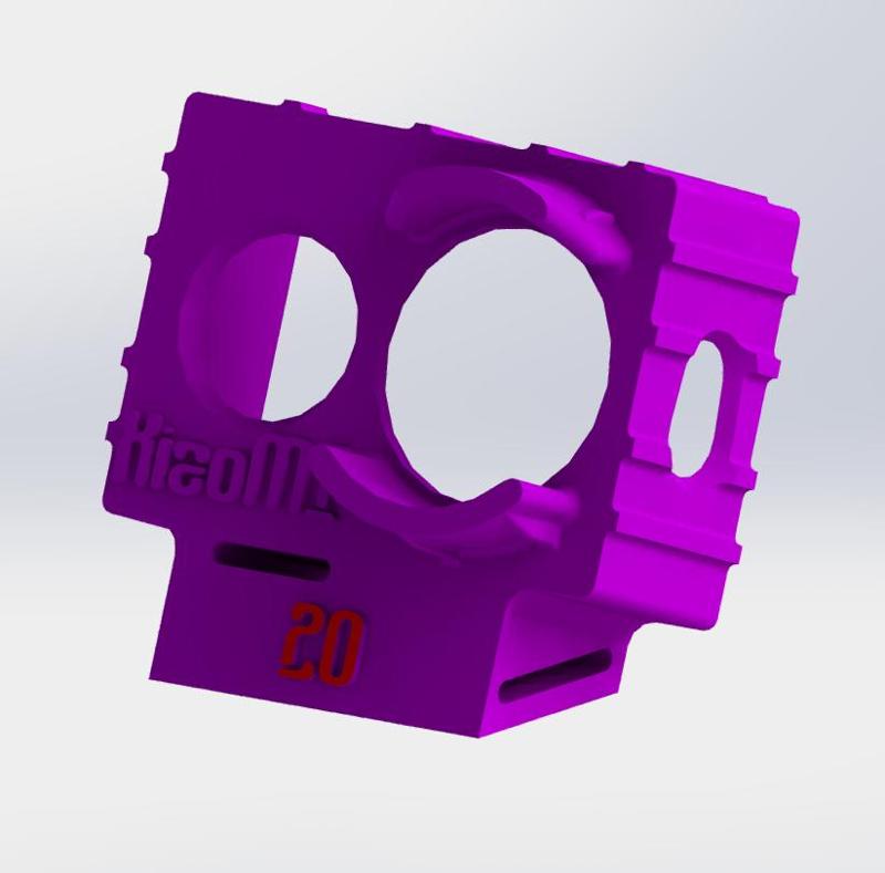 XiaoMI Yi Wedge Case (20deg)