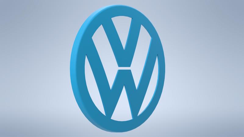 125mm VW Badge