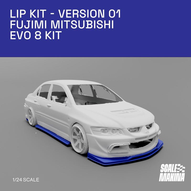 Mitsubishi Lancer Evolution 8 - Lip Kit Version 01
