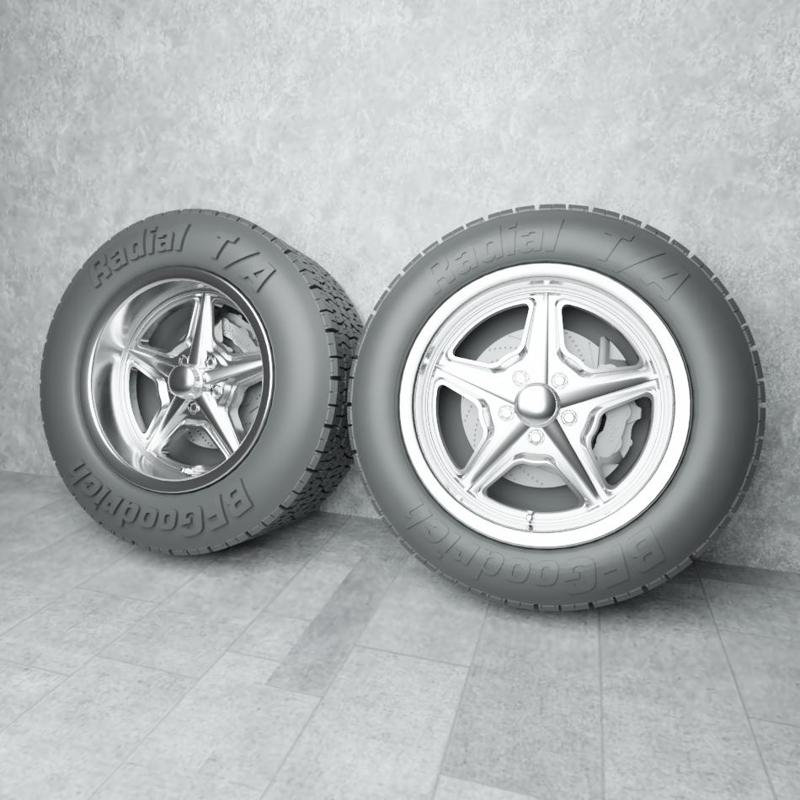 BILLET SPEEDWAY + BF GOODRICH RADIAL T/A