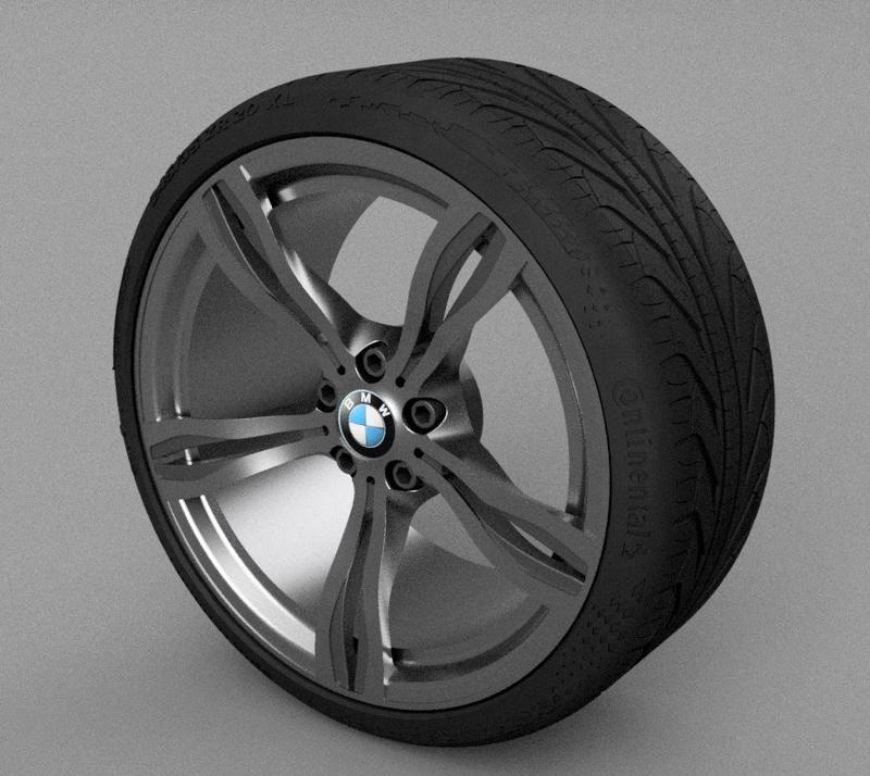 Bmw style 343 m6 rims 1/18 1/24