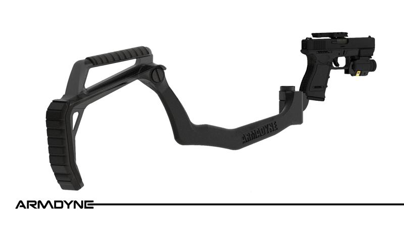 AIRSOFT Scythe stock G19/G17 ARMADYNE V1