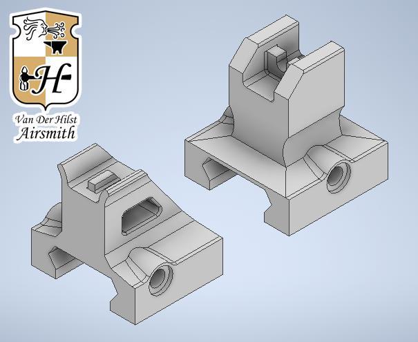 M4 Iron Sights for Picatinny Rail