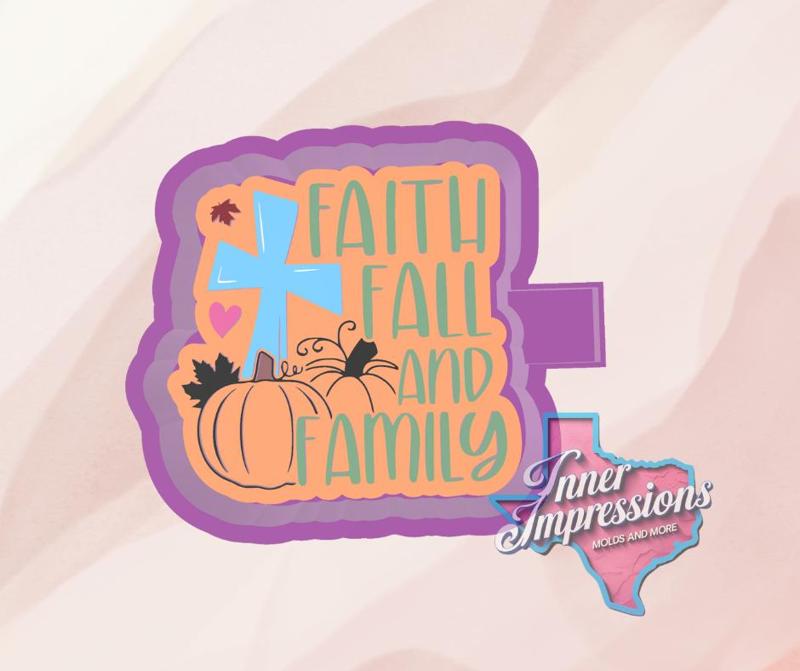 Faith Fall Family Freshie Mold