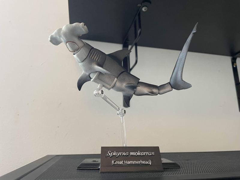 Great Hammerhead Shark 1/18 articulated figure