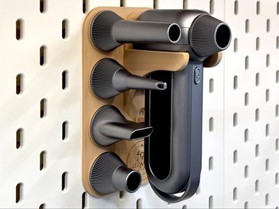 Wolfbox Air Duster MF100 holder for IKEA Skadis