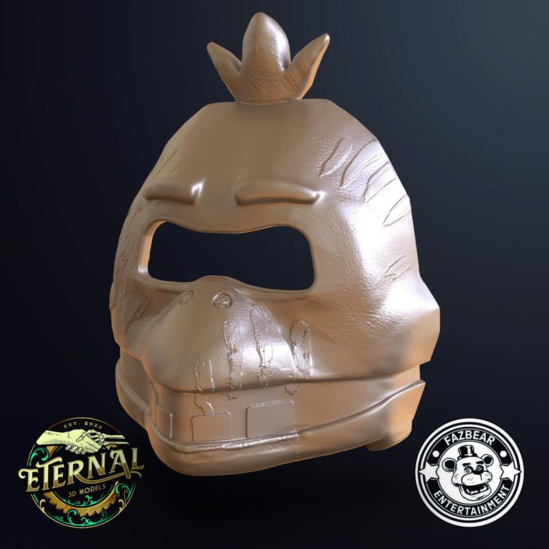 CHICA TOY MASK - FIVE NIGHTS AT FREDDY'S COSPLAY - ETERNAL