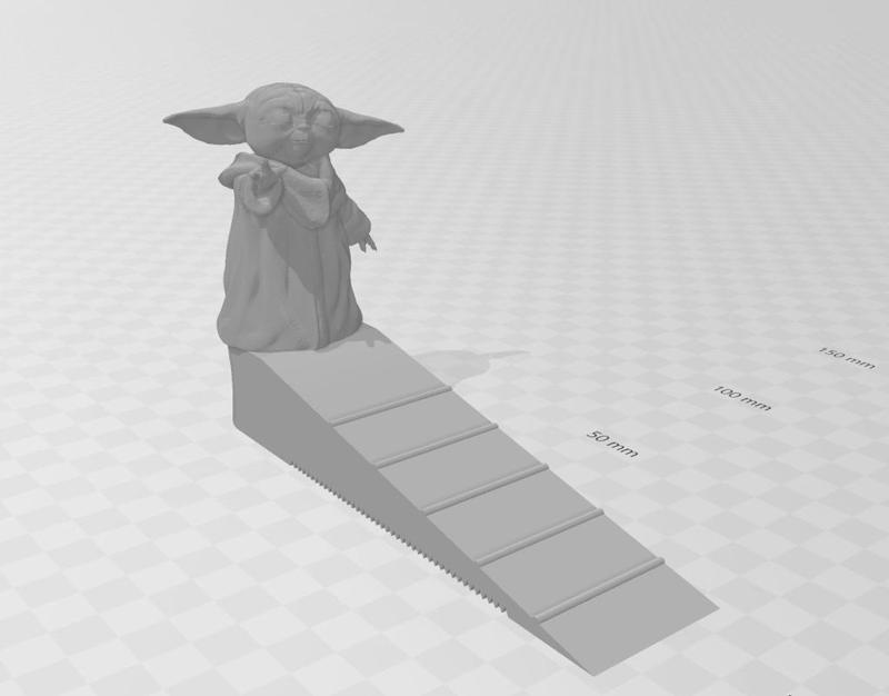 Baby Yoda Doorstop