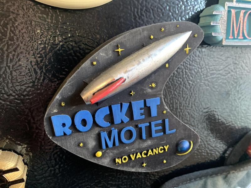 Rocket Motel sign