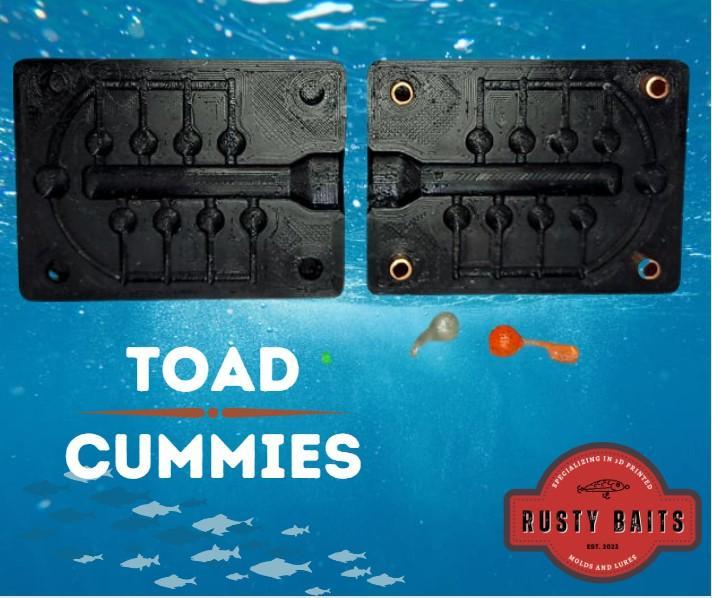 injection lure mold crappie baits