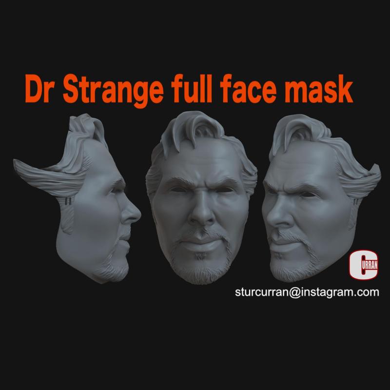 Dr Strange full face mask (fan art)