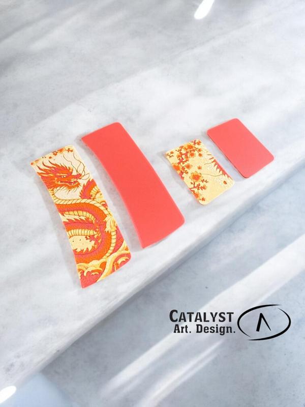 Dragon Decorative Hair Clip Plates - Commercial Use