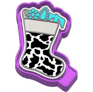 Turquoise Stocking Freshie STL Mold Housing