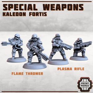 Special Weapons Troops - Kaledon Fortis Army