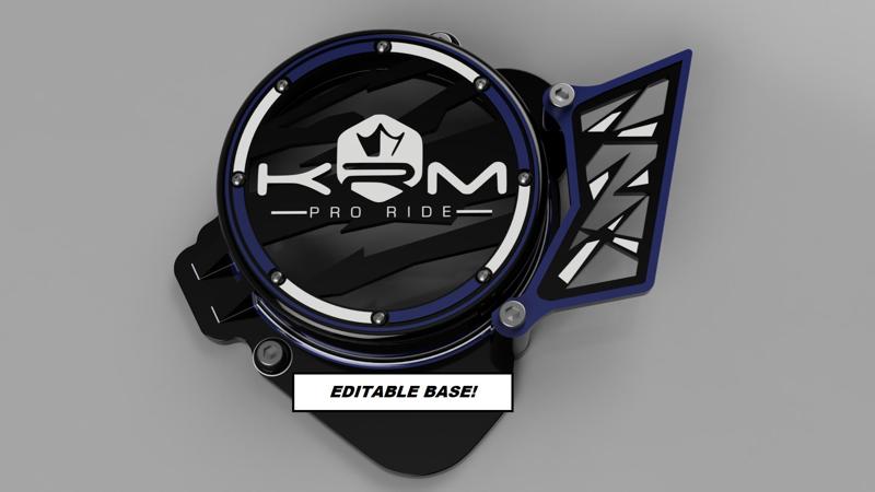 Derbi Senda euro 3ignition cover  - KRM - EDITOR FILE