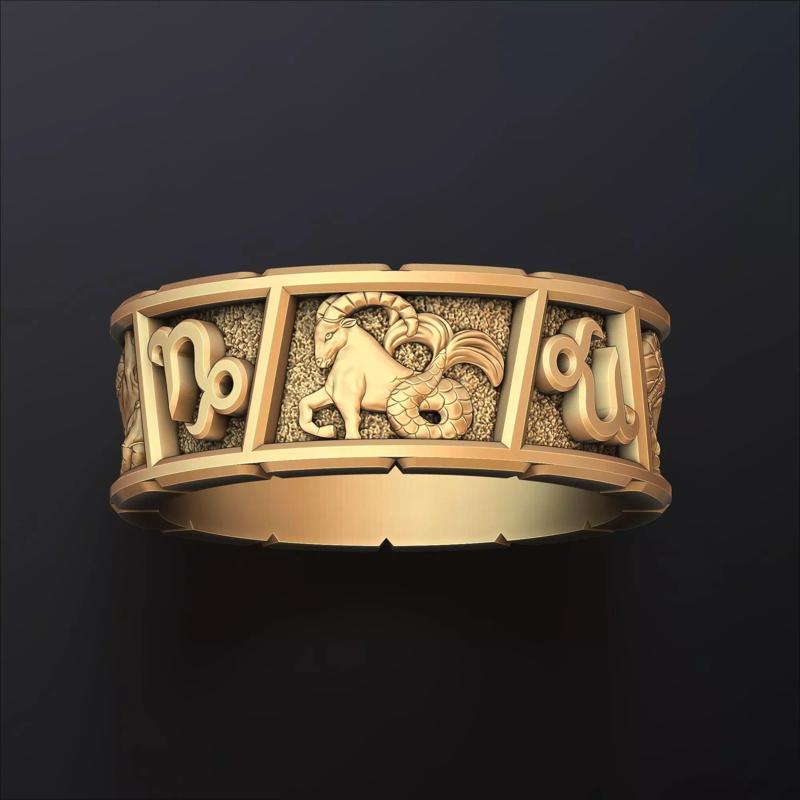 Horoscope Capricorn Ring v2