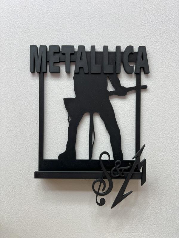 Metallica CD Wall Mount - S&M Album Cover #1 - Plus Bonus Files!