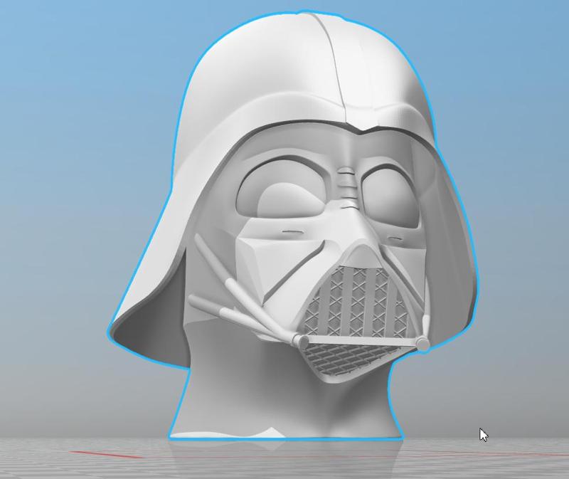 helmet dark vador star wars