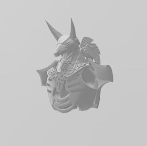 lord royal jackal torso and head (for lokhuste destroyer)