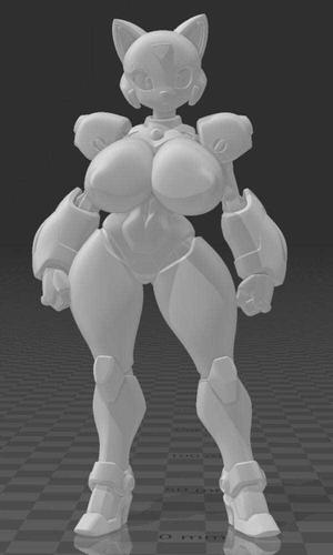 FURRY MECH WOMAN UNIT X02 NO SCALE