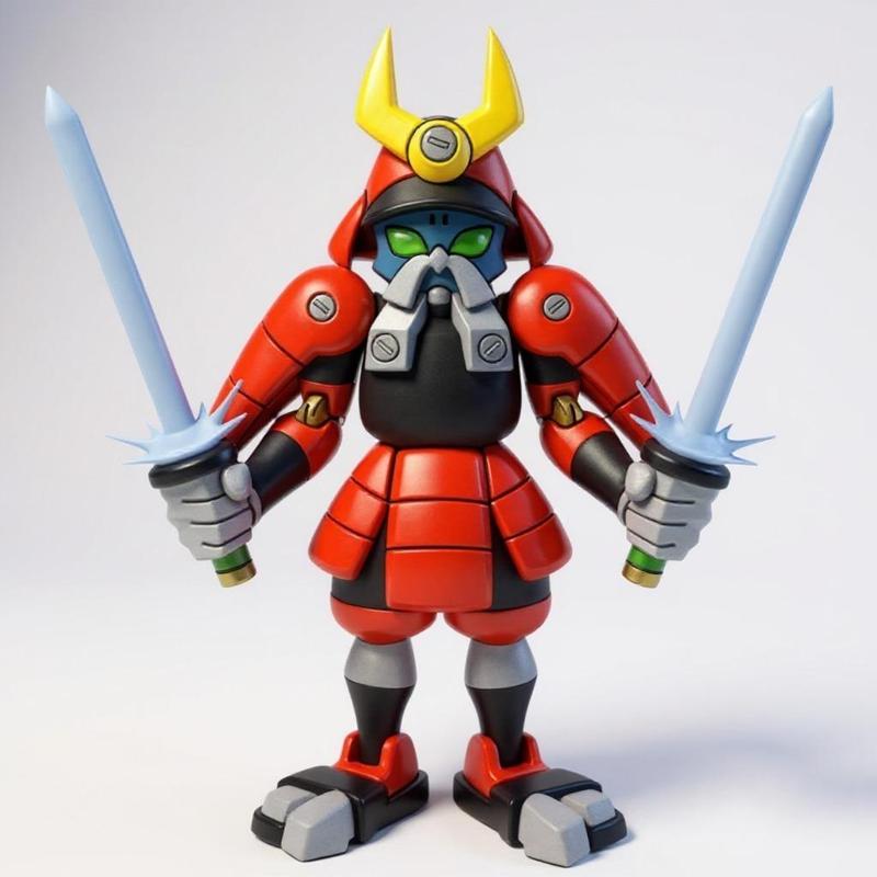 Medarot - bot Samurai FanArt