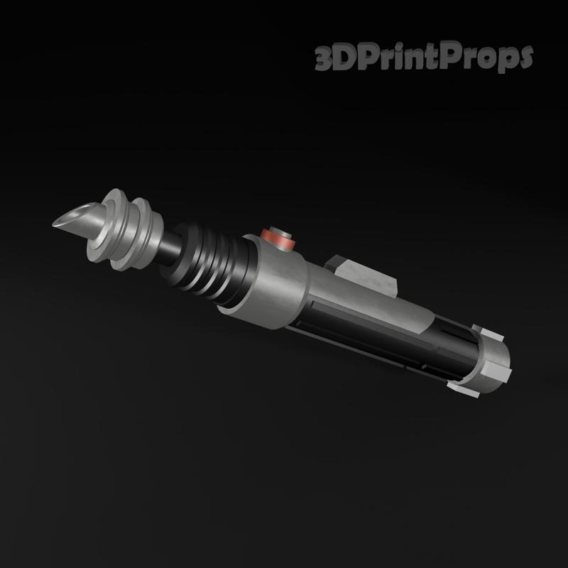 Star Wars - Ezra Bridger Lightsaber - 3D Model For 3D Printing