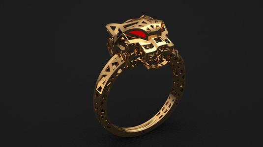 tiger ring - Yüzük