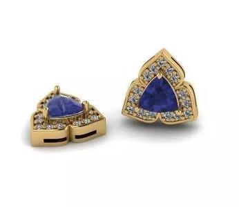 Earrings puset Model 5816