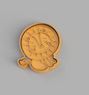 Lion cookie cutter