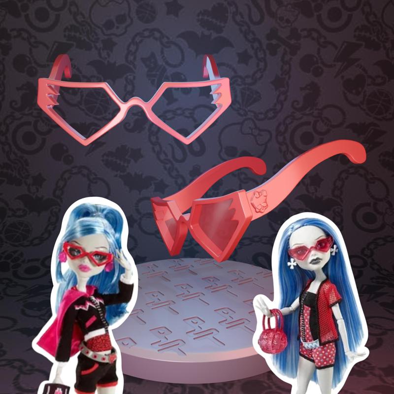 Monster High Fearleading/Gloom Beach Ghoulia Yelps doll glasses replacement
