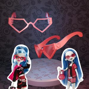 Monster High Fearleading/Gloom Beach Ghoulia Yelps doll glasses replacement