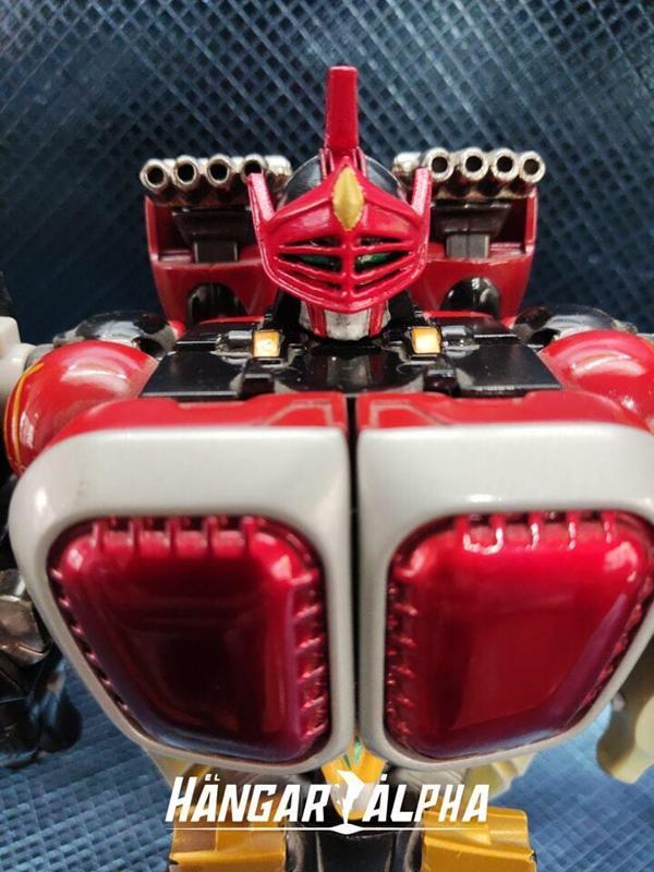 3d Head Gaoknight V2-gaoranger/ultimus Megazord-wildforce