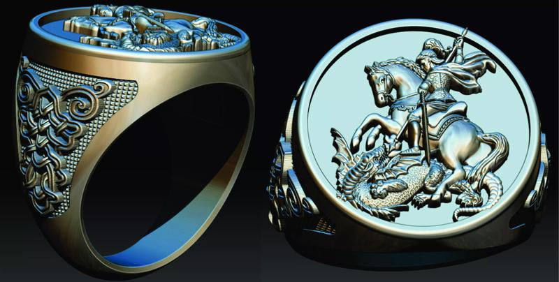 Saint George Ring - Anel Sao Jorge