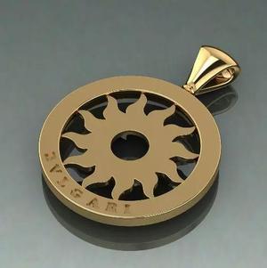 Tondo Sun pendant Model 1673