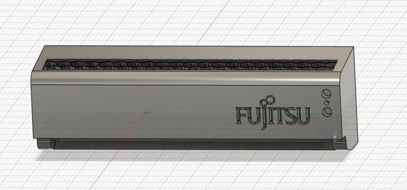 air conditioning doll house 1:12