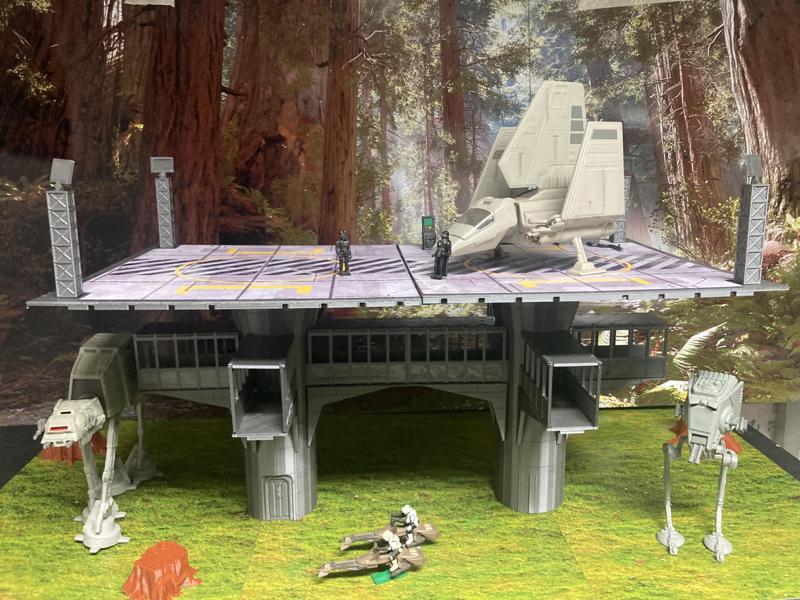Star Wars Diorama Endor for Action Fleet and Micro Galaxy