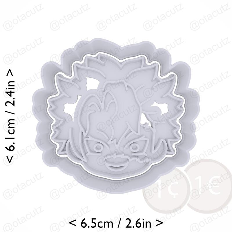 Sanemi Shinazugawa Cookie Cutter / KNY