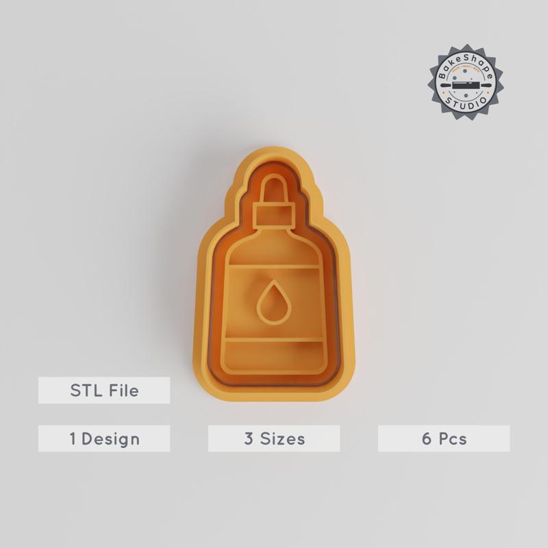 Cookie & Fondant Shape Cutter Stamp Set, 6-Piece, Perfect for Crafts, Arts, Learning, School Projects