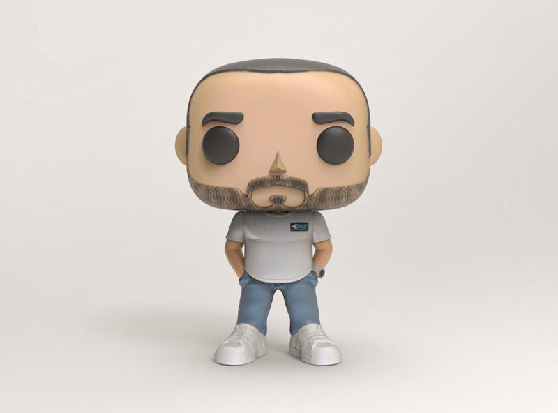 FUNKO WITH T-SHIRT AND JEANS