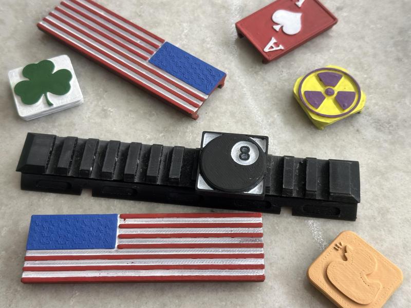 8-Ball  Snap on Rail Cover