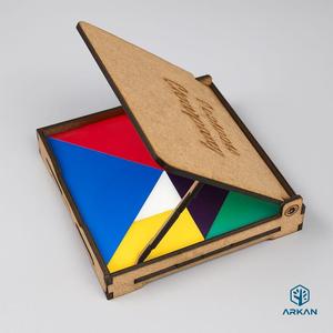 Tangram – Premium Laser Cut Puzzle Box