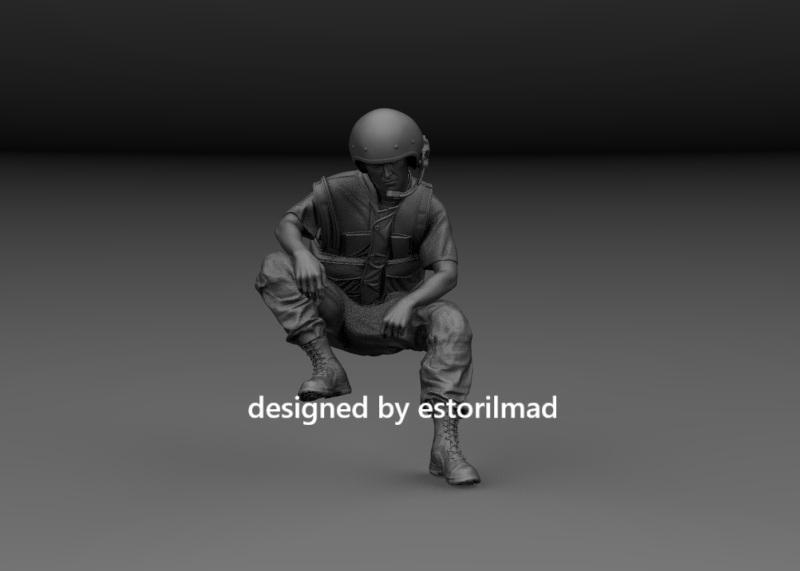 US SOLDIER TANK CREW VIETNAM V3