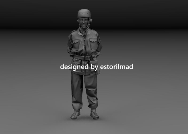 WW2 BRITISH PILOT HORSA GLIDER V4