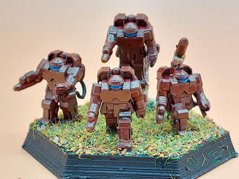 Raiden Battle Armor 6mm Scale