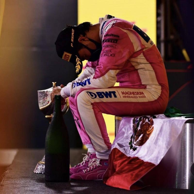 Checo Perez sad