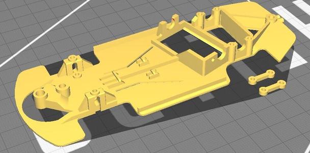 Chassis Porsche 911 SCX PRO Angular