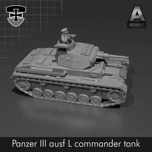 panzer III ausf L commander tank