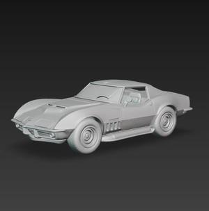 Chevrolette Corvette 1969 - Collectable Cars N°10