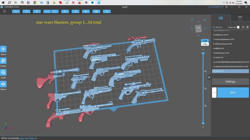 1/12 gi joe classified weapons lot #9  (gi joe, marvel legends etc)